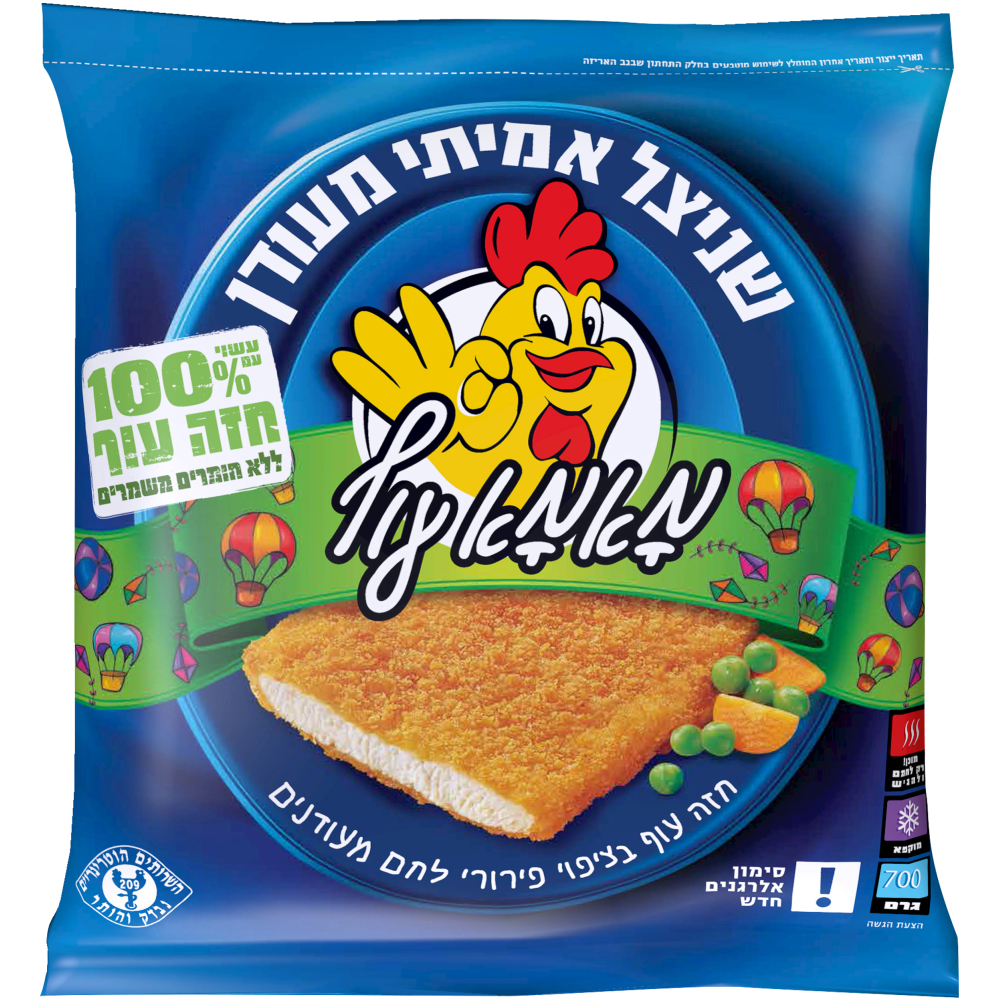 שניצל ציפוי מעודן מאמא עוף