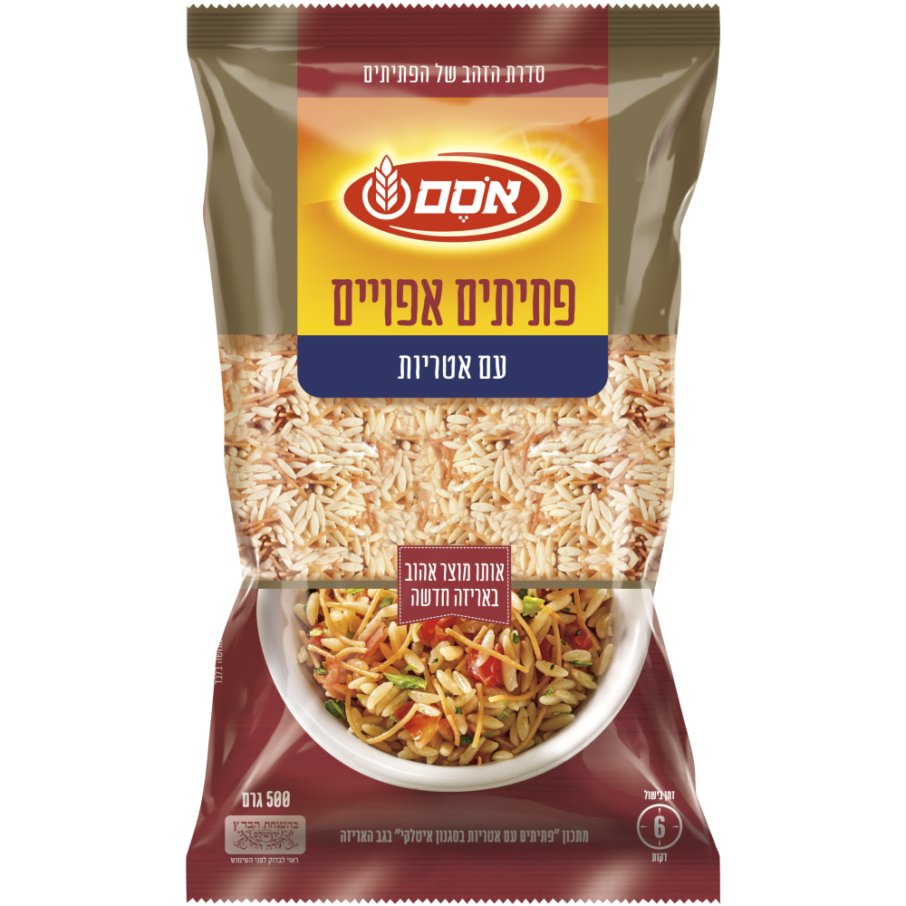 פתיתים אפויים איטריות אסם